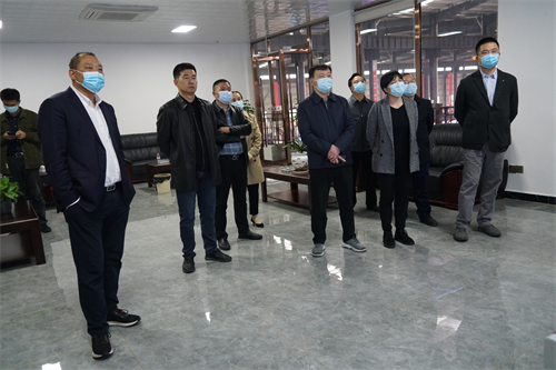 2021-11-20省發(fā)改委來張家界萬眾實業(yè)集團有限公司調(diào)研工作(省辦公室主任夏文斌、市發(fā)改委黨組書記龍維務(wù)）